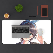 Load image into Gallery viewer, Rent-A-Girlfriend Mouse Pad (Desk Mat) With Laptop
