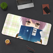 Load image into Gallery viewer, Nagato Yuki Mouse Pad (Desk Mat) On Desk
