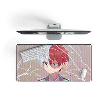 Load image into Gallery viewer, Shoto Todoroki Mouse Pad (Desk Mat) On Desk

