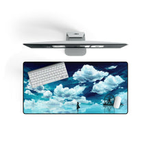 Load image into Gallery viewer, Anime Blue Sky Mouse Pad (Desk Mat) On Desk
