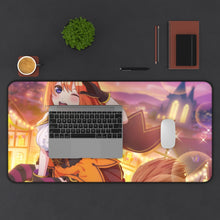 Load image into Gallery viewer, Yotsuba Nakano Halloween Mouse Pad (Desk Mat) With Laptop

