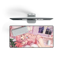 Load image into Gallery viewer, Anime Girl Mouse Pad (Desk Mat) On Desk
