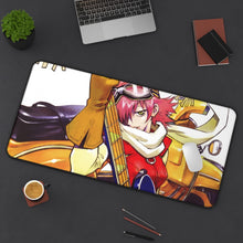 Load image into Gallery viewer, FLCL Mouse Pad (Desk Mat) On Desk
