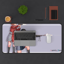 Load image into Gallery viewer, Lycoris Recoil Takina Inoue, Chisato Nishikigi Mouse Pad (Desk Mat) With Laptop
