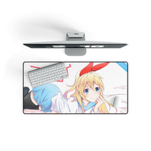 Load image into Gallery viewer, Nisekoi Chitoge Kirisaki Mouse Pad (Desk Mat) On Desk
