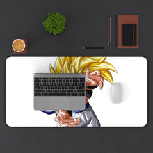 Load image into Gallery viewer, Gogeta SSJ3 Mouse Pad (Desk Mat) With Laptop
