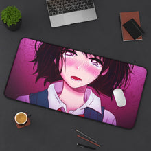 Load image into Gallery viewer, Kuzu No Honkai Hanabi Yasuraoka Mouse Pad (Desk Mat) On Desk
