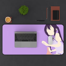 Load image into Gallery viewer, Is The Order A Rabbit? Mouse Pad (Desk Mat) With Laptop
