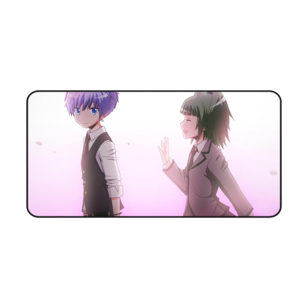 Assassination Classroom Nagisa Shiota, Kaede Kayano Mouse Pad (Desk Mat)