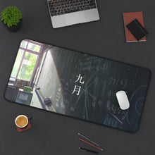 Load image into Gallery viewer, The Garden Of Words Mouse Pad (Desk Mat) On Desk
