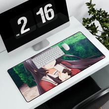 Load image into Gallery viewer, A Kiss For The Petals - Remembering How We Met Mouse Pad (Desk Mat)
