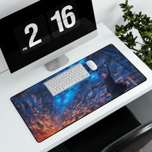 Load image into Gallery viewer, Anime Girl Mouse Pad (Desk Mat) With Laptop

