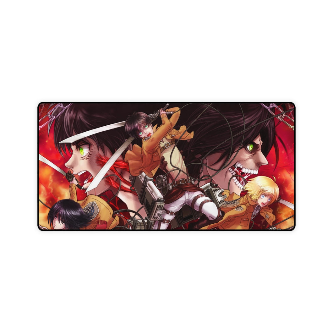 Anime Attack On Titan Mouse Pad (Desk Mat)