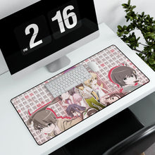 Load image into Gallery viewer, Monogatari (Series) Mouse Pad (Desk Mat) With Laptop
