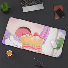 Load image into Gallery viewer, Miss Kobayashi&#39;s Dragon Maid Kanna Kamui, Kobayashi San Chi No Maid Dragon Mouse Pad (Desk Mat) On Desk
