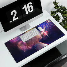 Load image into Gallery viewer, Anime, Girl, Fireworks, Mouse Pad (Desk Mat)
