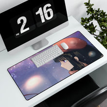 Load image into Gallery viewer, Lycoris Recoil Takina Inoue Mouse Pad (Desk Mat) With Laptop
