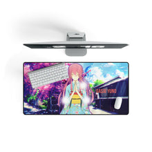 Load image into Gallery viewer, Mirai Nikki Yuno Gasai Mouse Pad (Desk Mat) On Desk
