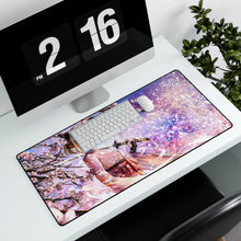Load image into Gallery viewer, Saber (Fate Series) Mouse Pad (Desk Mat) With Laptop
