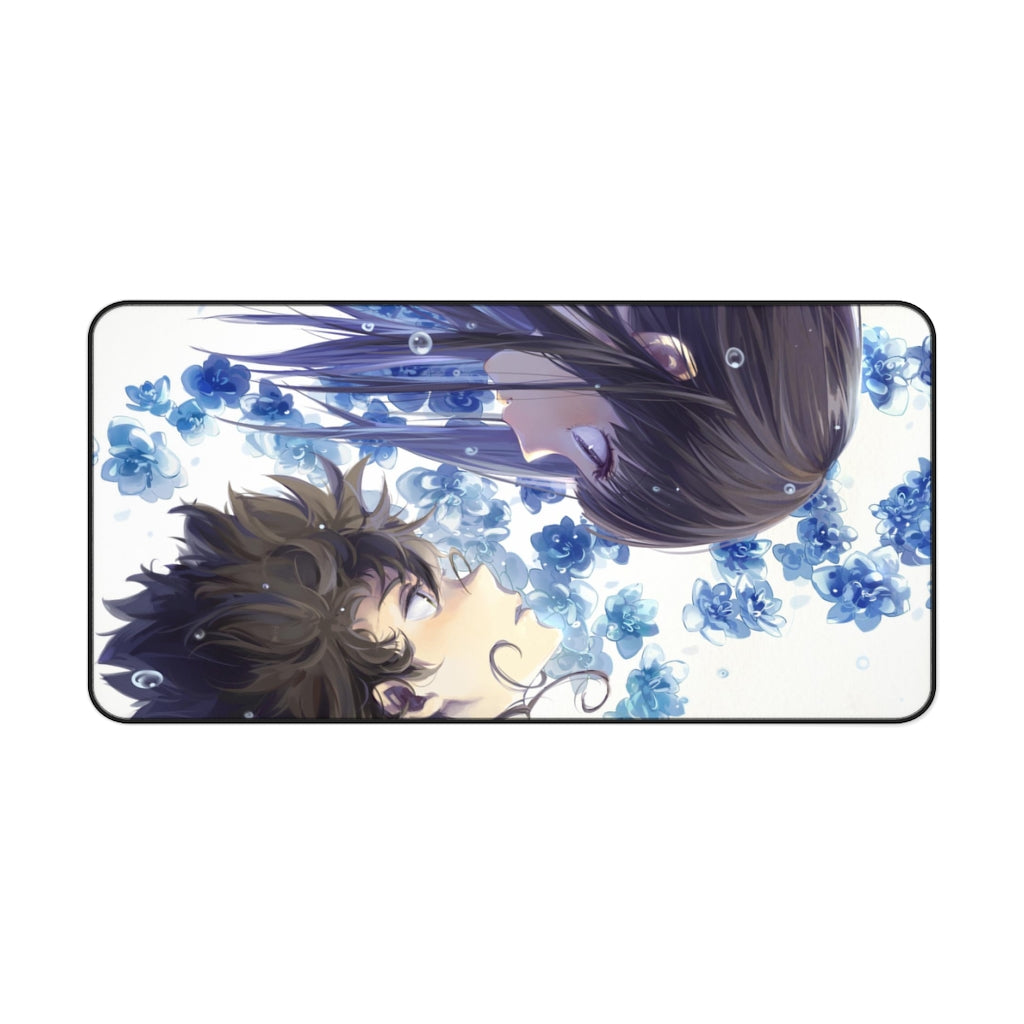 Eru Chitanda  And  Hōtarō Oreki Looking at each other Mouse Pad (Desk Mat)