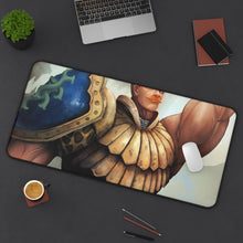 Load image into Gallery viewer, Escanor Mouse Pad (Desk Mat) On Desk
