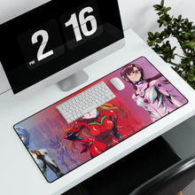 Load image into Gallery viewer, Anime Neon Genesis Evangelion Mouse Pad (Desk Mat) With Laptop
