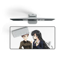 Load image into Gallery viewer, Girls und Panzer Mouse Pad (Desk Mat) On Desk
