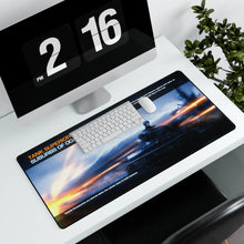 Load image into Gallery viewer, Girls und Panzer Mouse Pad (Desk Mat) With Laptop
