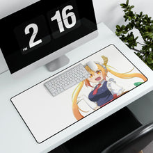 Load image into Gallery viewer, Miss Kobayashi&#39;s Dragon Maid Mouse Pad (Desk Mat) With Laptop
