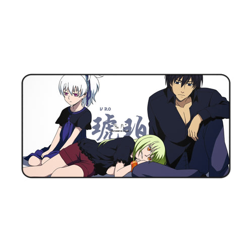Darker Than Black Hei, Yin, Amber Mouse Pad (Desk Mat)