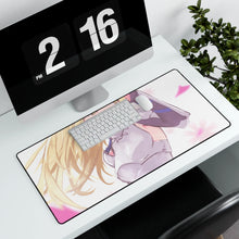 Load image into Gallery viewer, Is It Wrong to Try to Pick Up Girls in a Dungeon? Mouse Pad (Desk Mat) With Laptop
