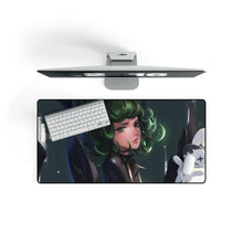 Load image into Gallery viewer, Anime One-Punch Man Mouse Pad (Desk Mat) On Desk
