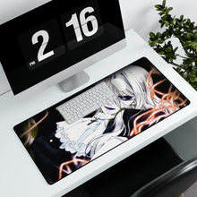 Load image into Gallery viewer, Monochrome Mouse Pad (Desk Mat) With Laptop
