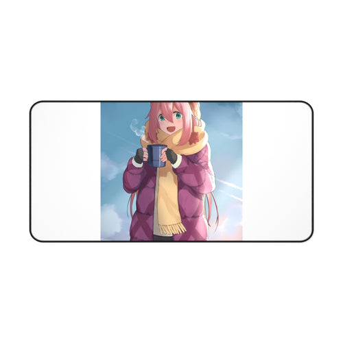 Laid-Back Camp by Mouse Pad (Desk Mat)