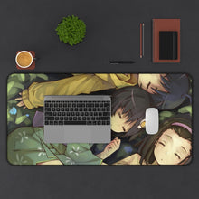 Load image into Gallery viewer, Monogatari (Series) Mouse Pad (Desk Mat) With Laptop
