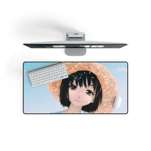 Load image into Gallery viewer, Anime girl garden Mouse Pad (Desk Mat) On Desk
