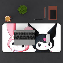 Load image into Gallery viewer, Anime Onegai My Melody Mouse Pad (Desk Mat) With Laptop
