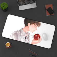 Load image into Gallery viewer, Neon Genesis Evangelion Shinji Ikari Mouse Pad (Desk Mat) On Desk
