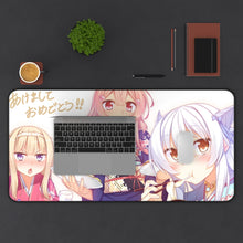 Load image into Gallery viewer, Anime Original Mouse Pad (Desk Mat) With Laptop

