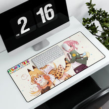 Load image into Gallery viewer, Anime Kemono Friends Mouse Pad (Desk Mat) With Laptop
