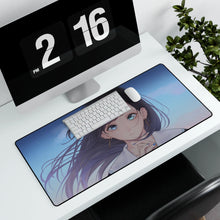 Load image into Gallery viewer, Anime Girl Mouse Pad (Desk Mat) With Laptop
