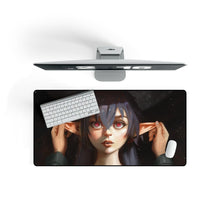Load image into Gallery viewer, Irina: The Vampire Cosmonaut Mouse Pad (Desk Mat) On Desk
