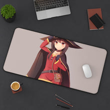 Load image into Gallery viewer, KonoSuba - God’s Blessing On This Wonderful World!! Mouse Pad (Desk Mat) On Desk
