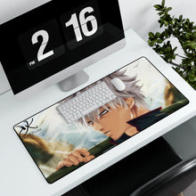 Load image into Gallery viewer, Gintama Gintoki Sakata Mouse Pad (Desk Mat) With Laptop
