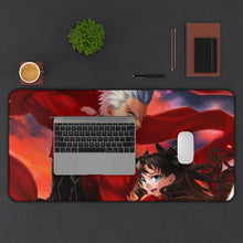 Load image into Gallery viewer, Fate/Stay Night: Unlimited Blade Works Mouse Pad (Desk Mat) With Laptop
