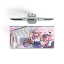 Load image into Gallery viewer, Anime Girl Mouse Pad (Desk Mat) On Desk
