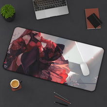 Load image into Gallery viewer, Queen Mouse Pad (Desk Mat) On Desk
