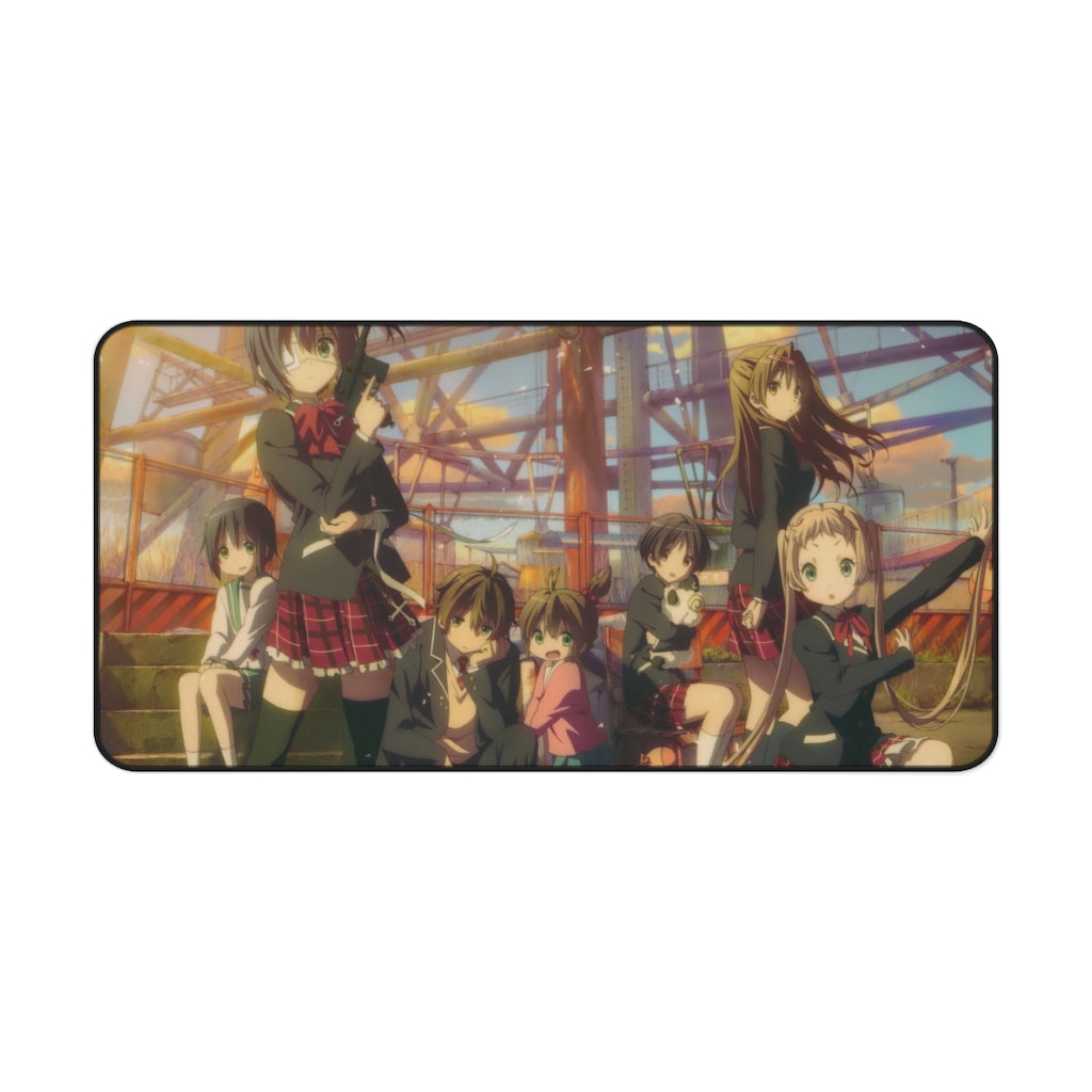 Love, Chunibyo & Other Delusions Rikka Takanashi, Sanae Dekomori, Shinka Nibutani, Kumin Tsuyuri, Kuzuha Togashi Mouse Pad (Desk Mat)