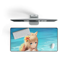 Load image into Gallery viewer, Anime Girl Mouse Pad (Desk Mat) On Desk
