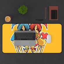 Load image into Gallery viewer, Plusle and Minun Moemon Mouse Pad (Desk Mat) With Laptop
